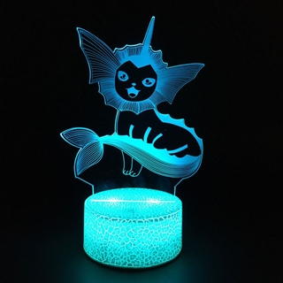 Pokemon Vaporeon 3D lampe